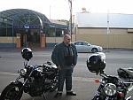 Photo courtesy of Sue (she is the one driving the blue car as her bike is in the shop!)